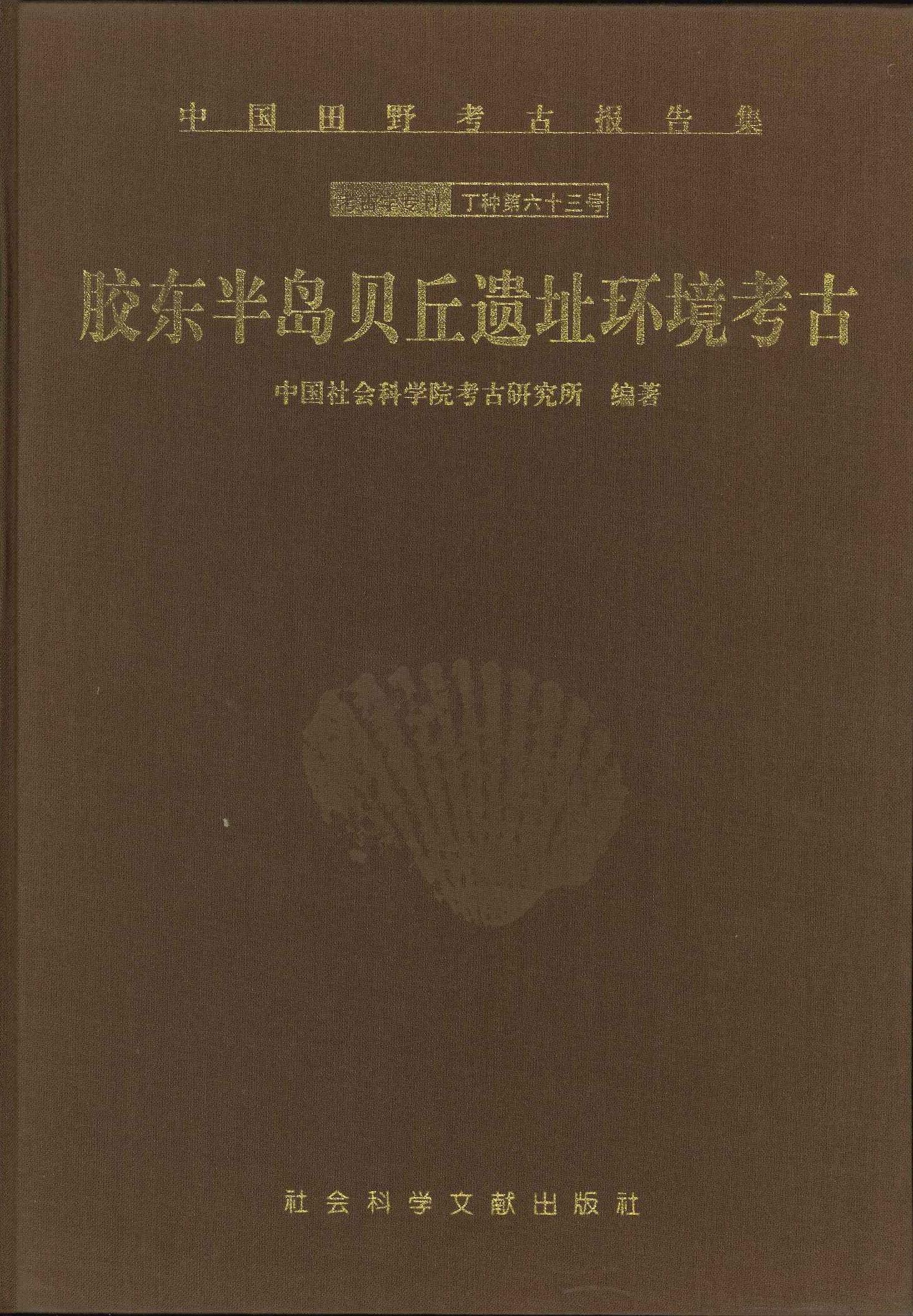胶东半岛贝丘遗址环境考古(中国田野考古报告集考古学专刊)